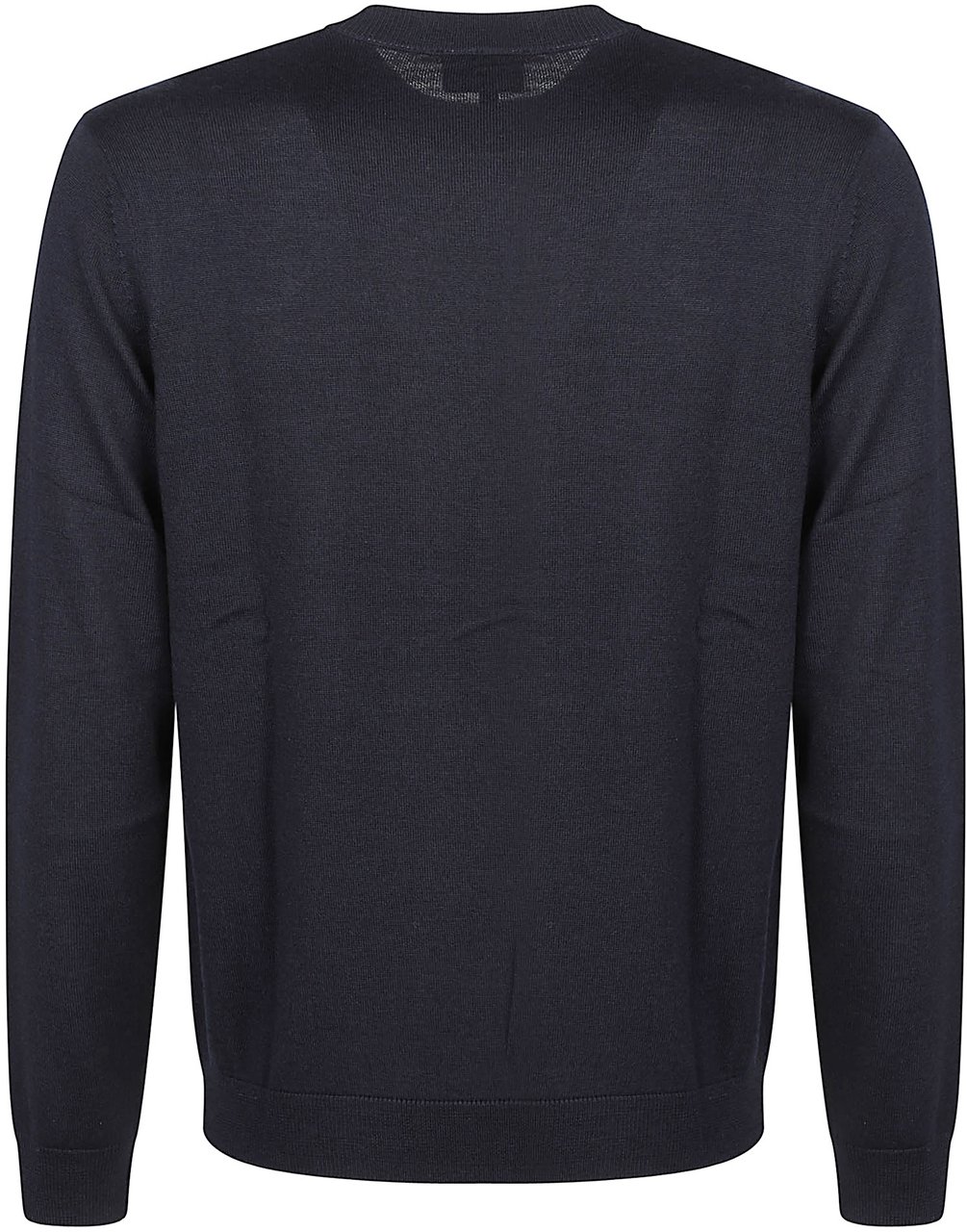 Emporio Armani Eagle Pacth Sweater Blue Blauw