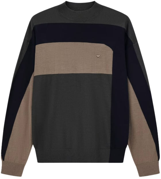 Emporio Armani Sweaters Grey Grijs