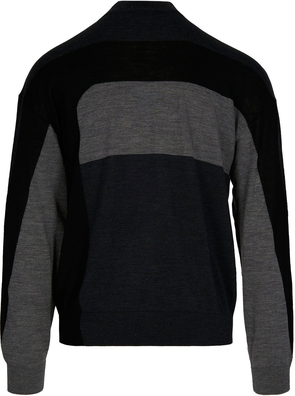 Emporio Armani Sweaters Grey Mel Block Grijs