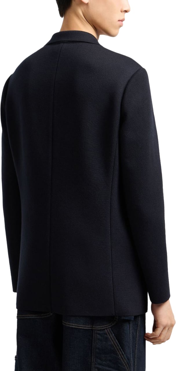 Emporio Armani Jackets Blue Blauw