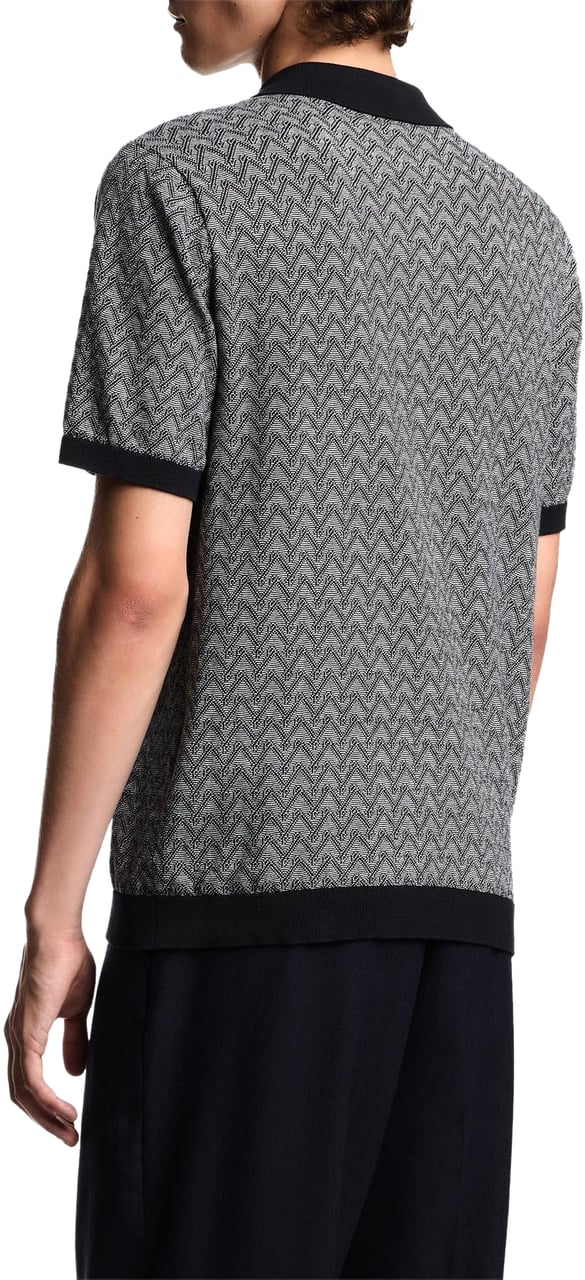 Emporio Armani Heren Icon Polo Grijs Grijs