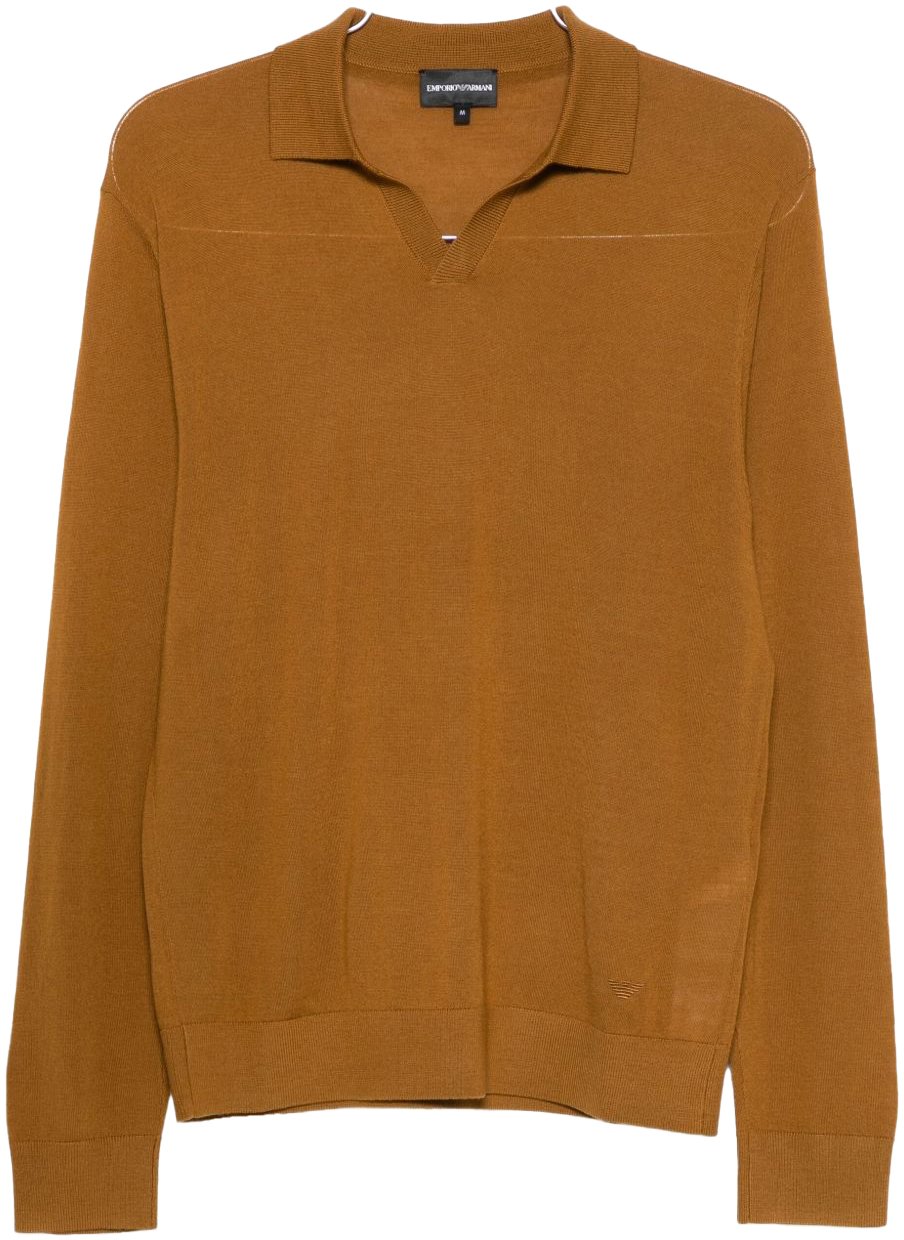 Emporio Armani T-Shirts And Polos Orange Oranje