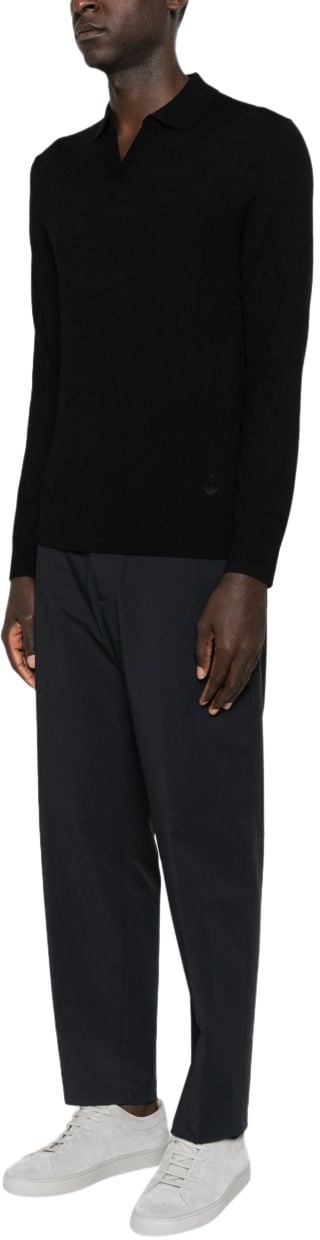 Emporio Armani T-Shirts And Polos Black Zwart