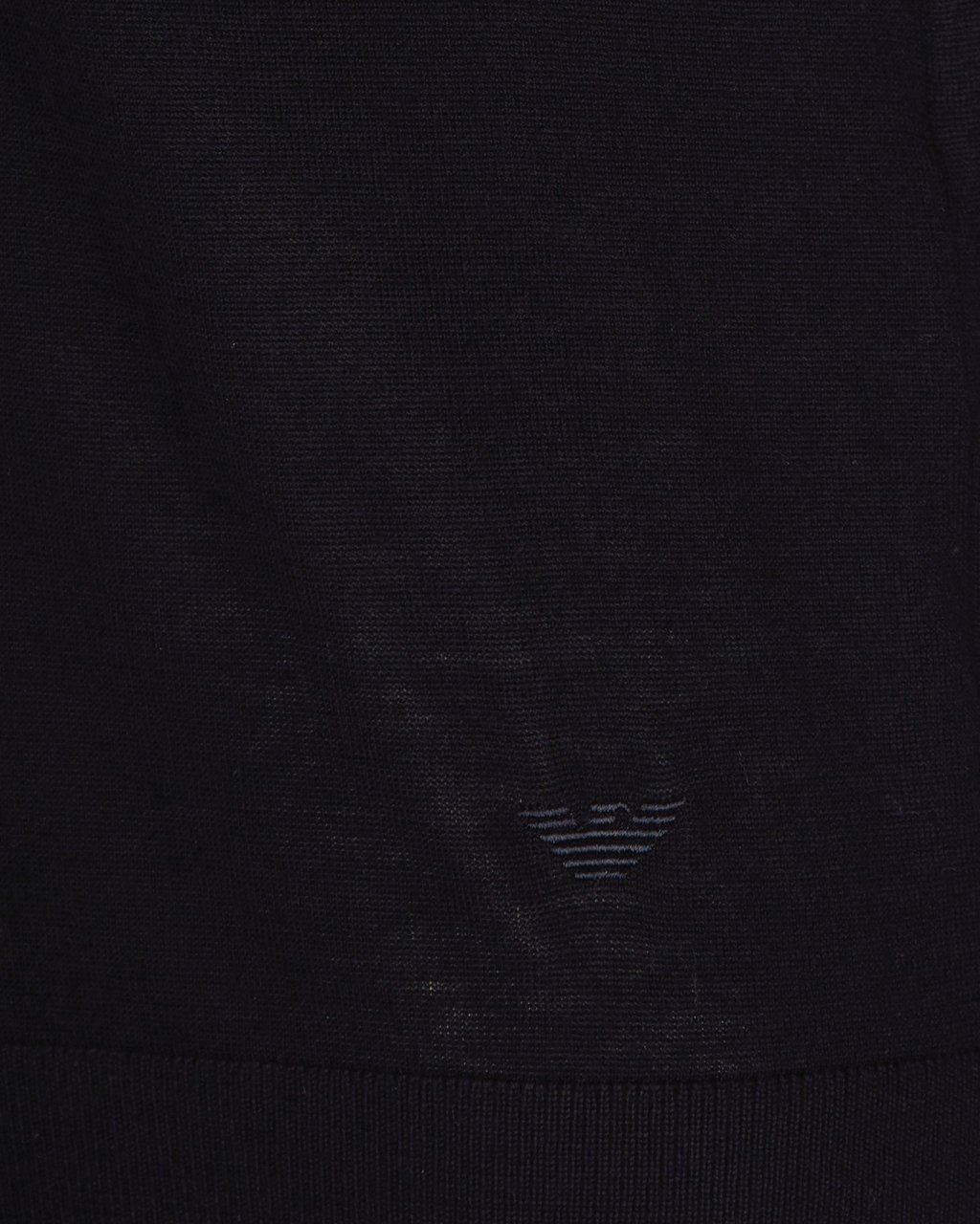 Emporio Armani Sweaters Black Zwart