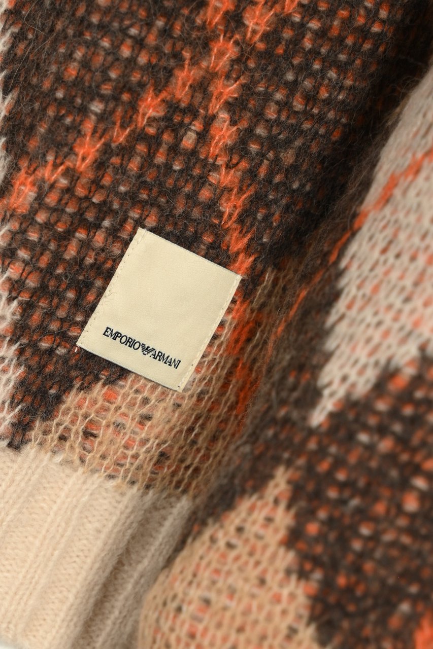 Emporio Armani Sweaters Brown Bruin