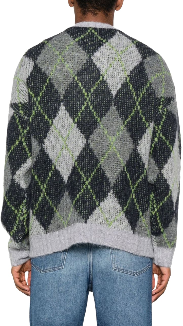 Emporio Armani Sweaters Blue Blauw