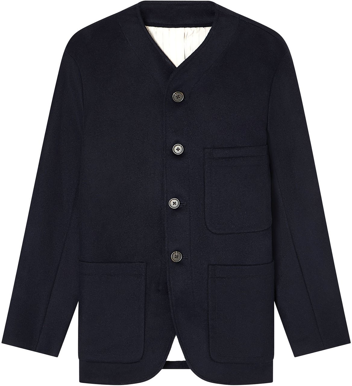Emporio Armani Jackets Blue Blauw