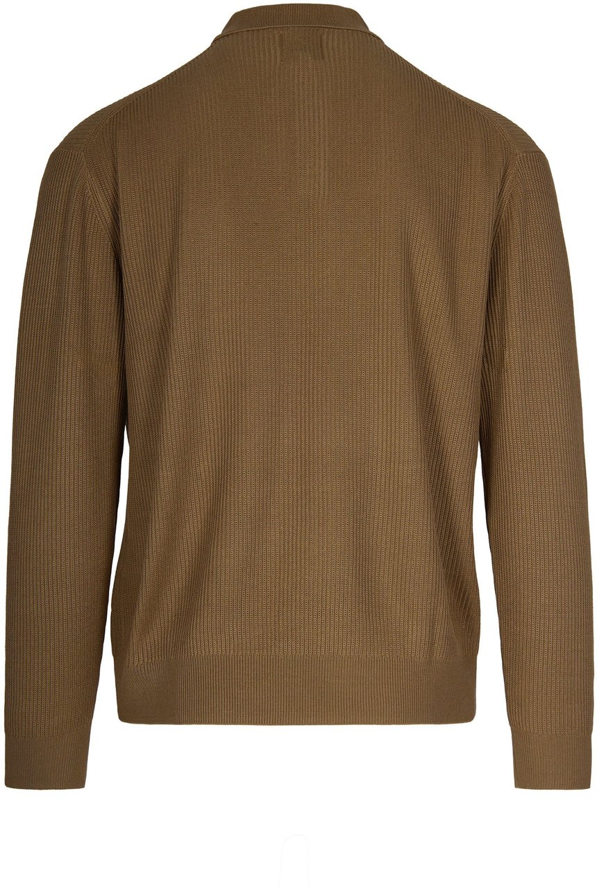 Emporio Armani T-Shirts And Polos Tannin Bruin