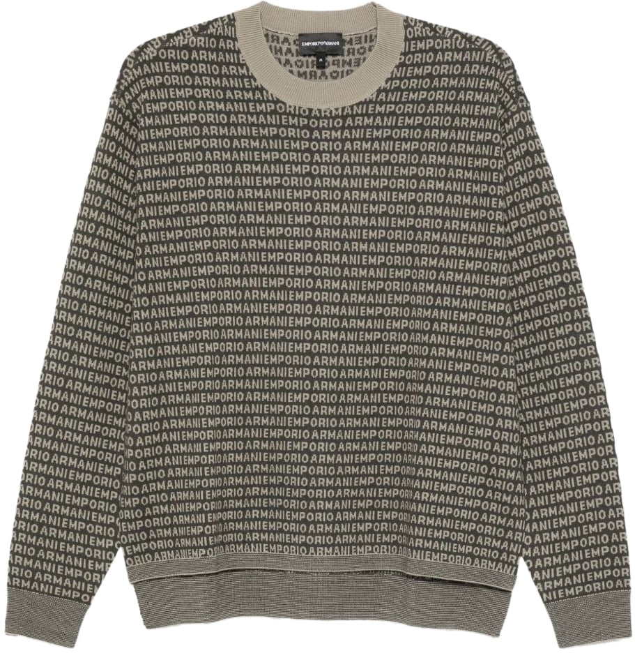Emporio Armani Sweaters Green Groen