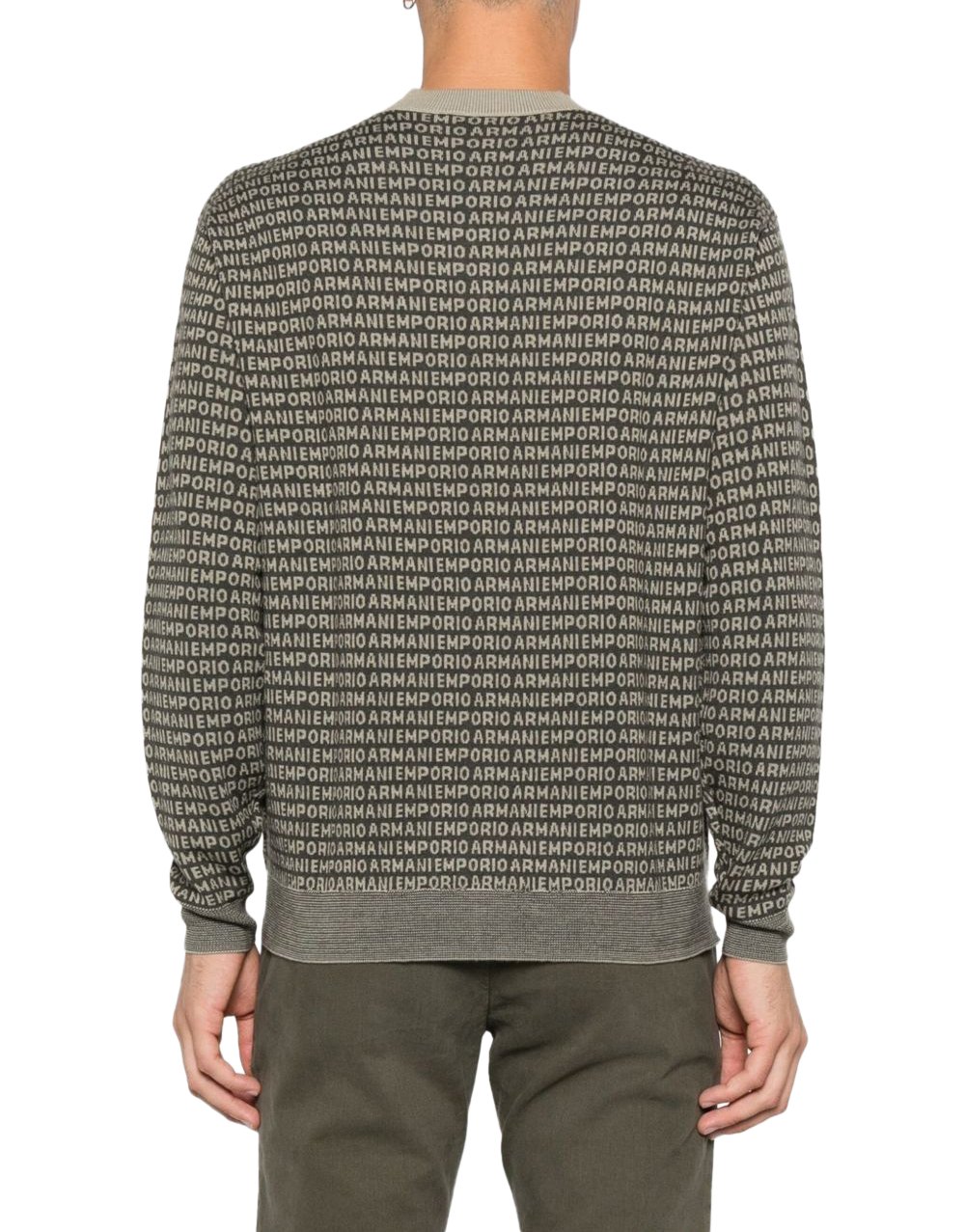 Emporio Armani Sweaters Green Groen