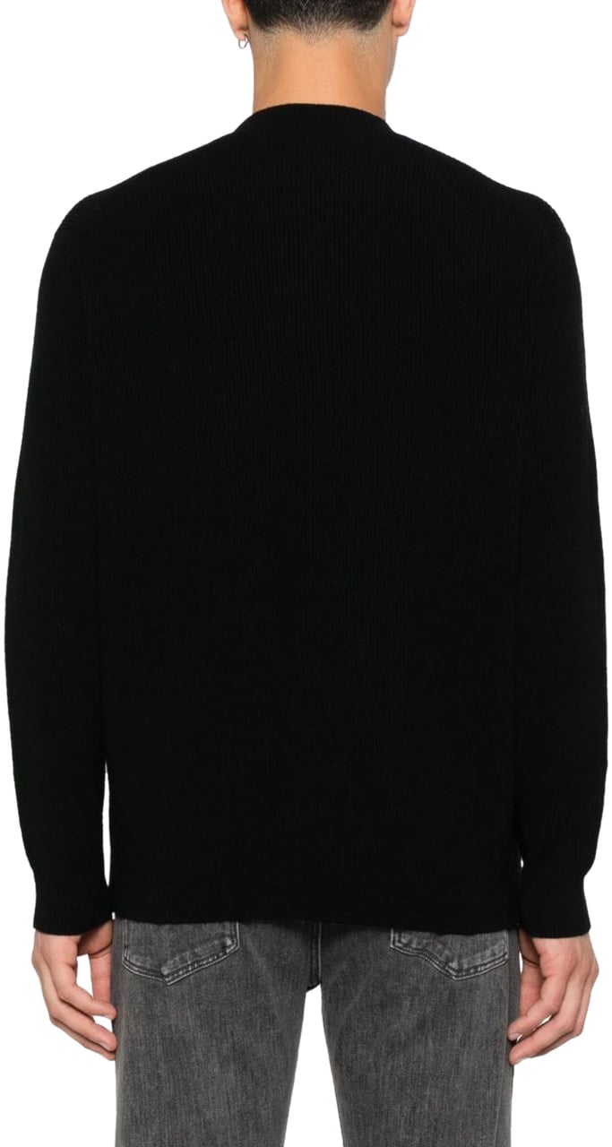 Emporio Armani Sweaters Black Zwart