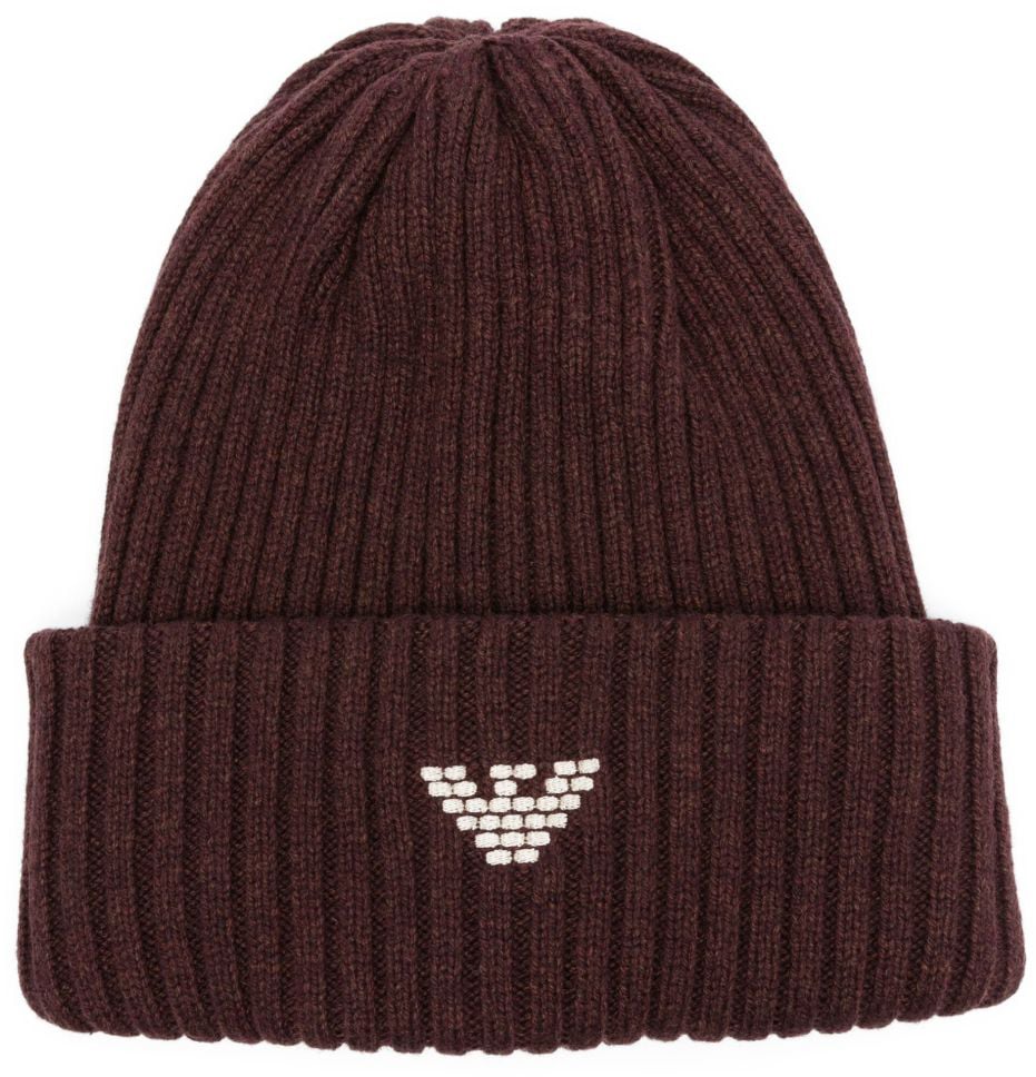 Emporio Armani Hats Bordeaux Rood