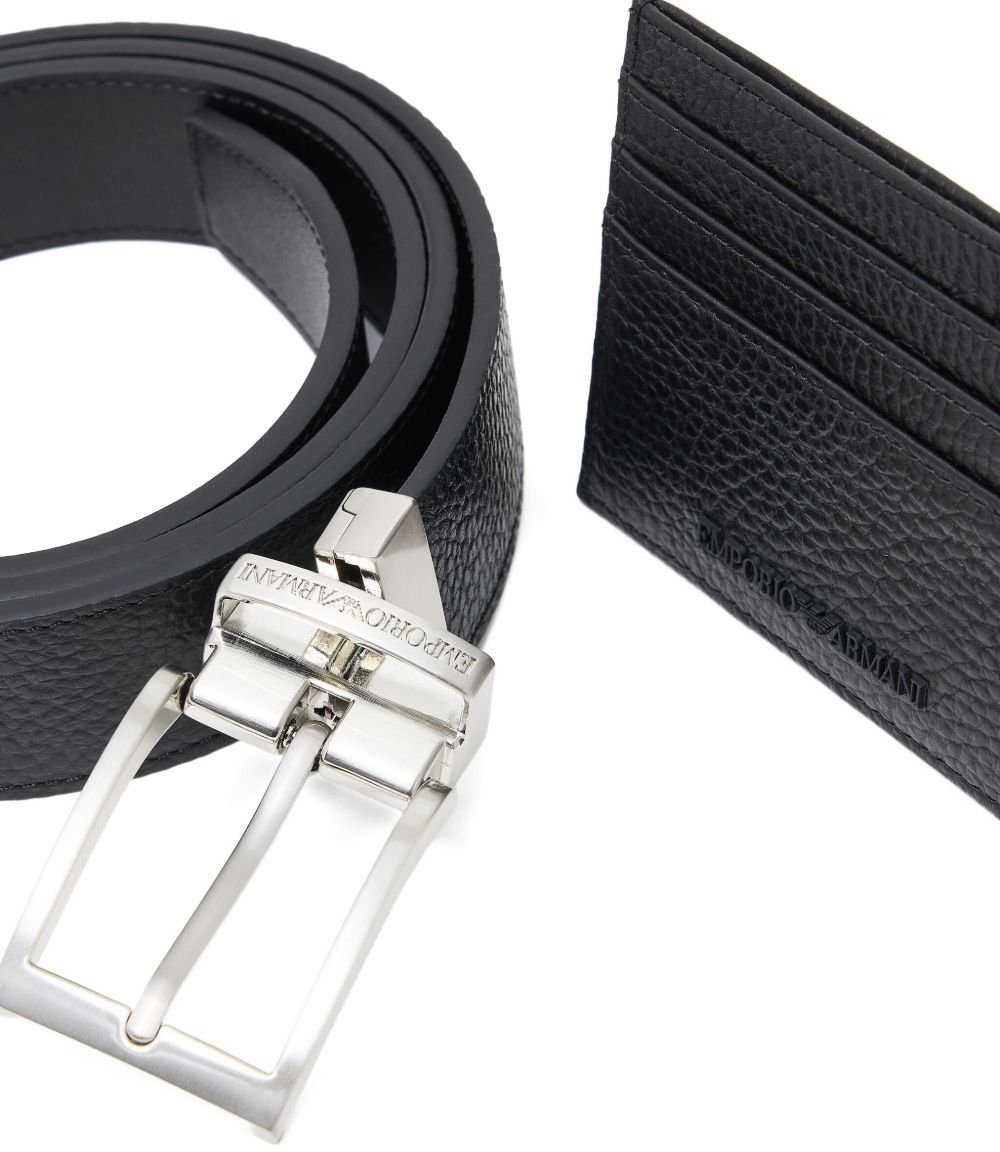 Emporio Armani Belts Black Zwart