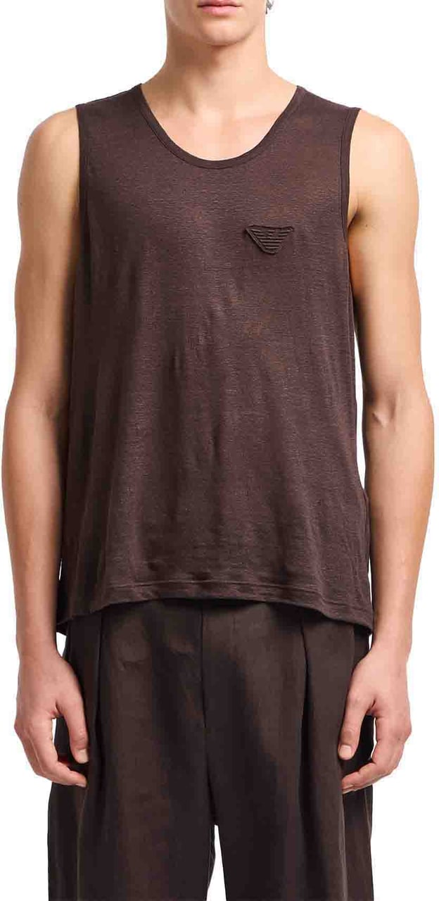 Emporio Armani Top Brown Bruin