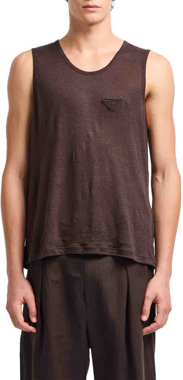 Emporio Armani Top Brown Bruin