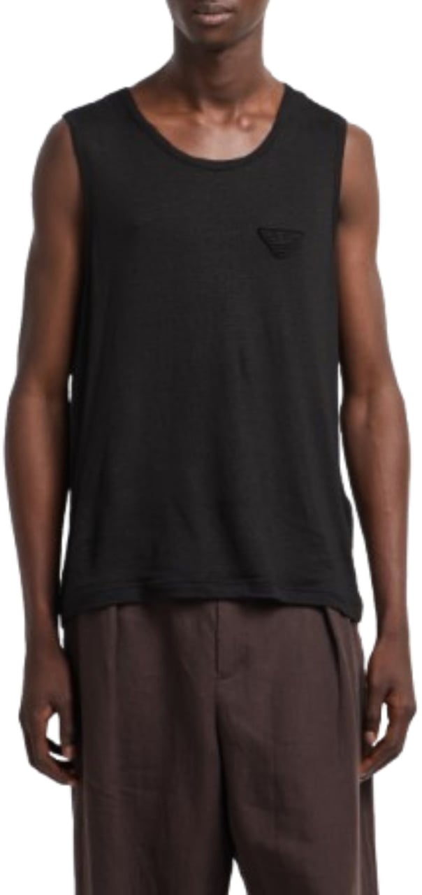 Emporio Armani Top Black Zwart