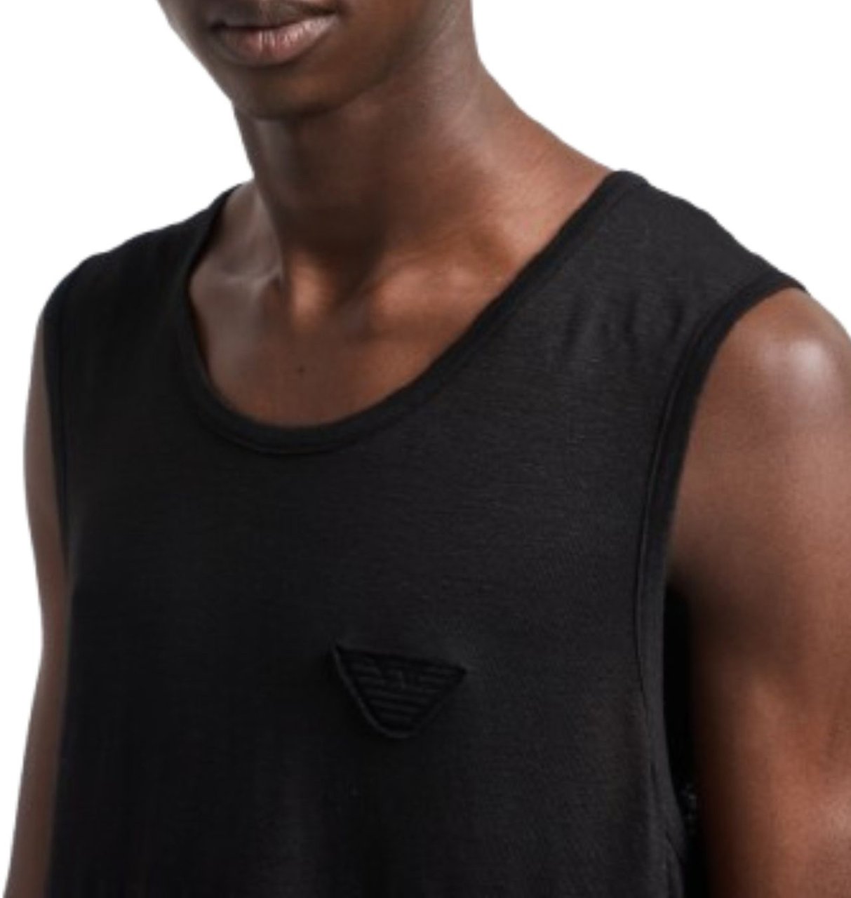 Emporio Armani Top Black Zwart