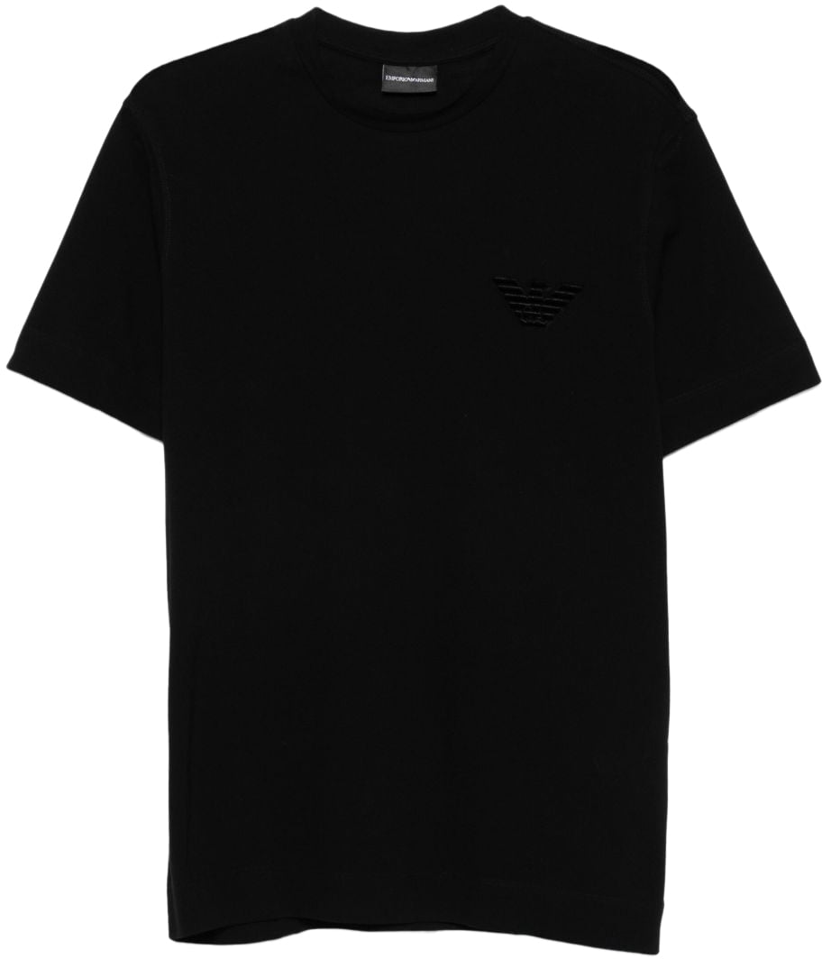 Emporio Armani T-Shirts And Polos Black Zwart