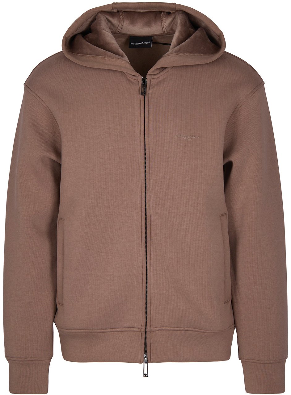 Emporio Armani Sweaters Walnut Bruin