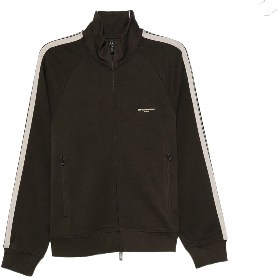 Emporio Armani Sweaters Brown Bruin