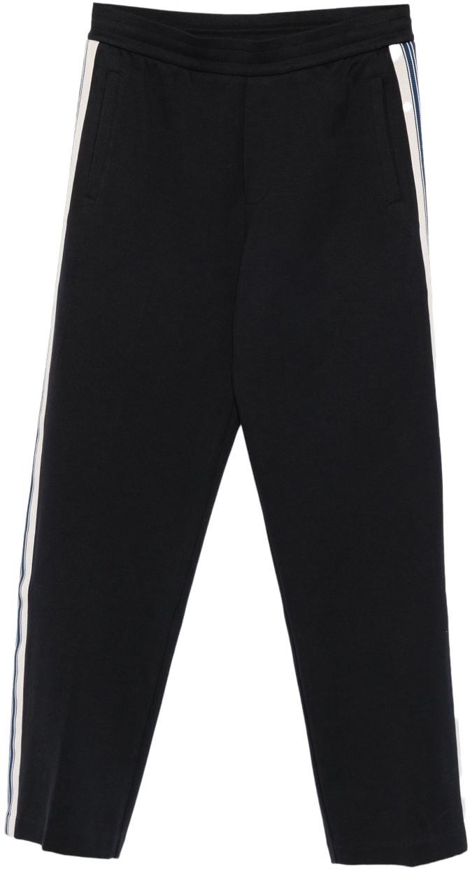 Emporio Armani Trousers Blue Blauw