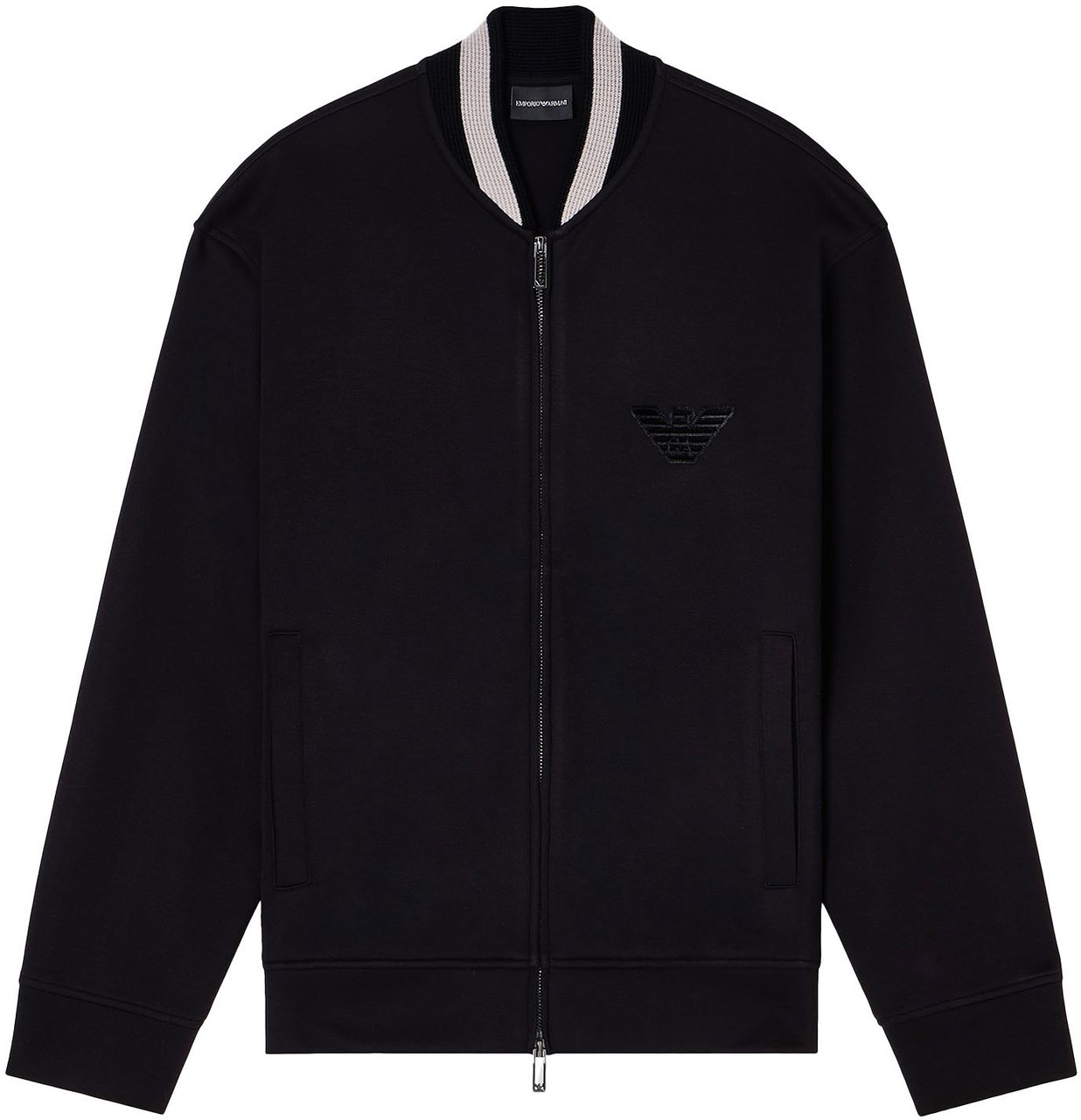 Emporio Armani Sweaters Black Zwart