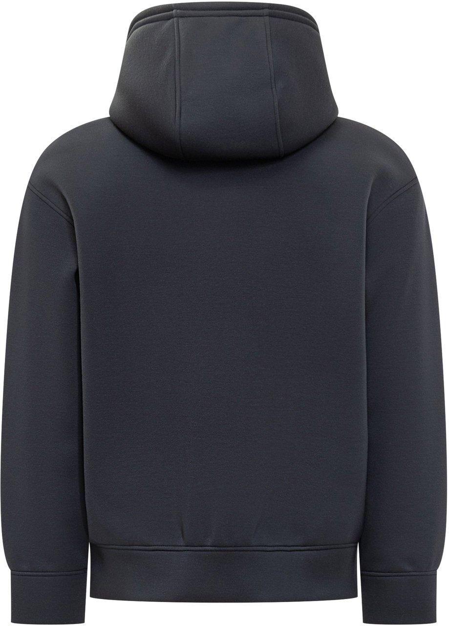 Emporio Armani Emporio Armani Felpa con Cappuccio e Logo Navy