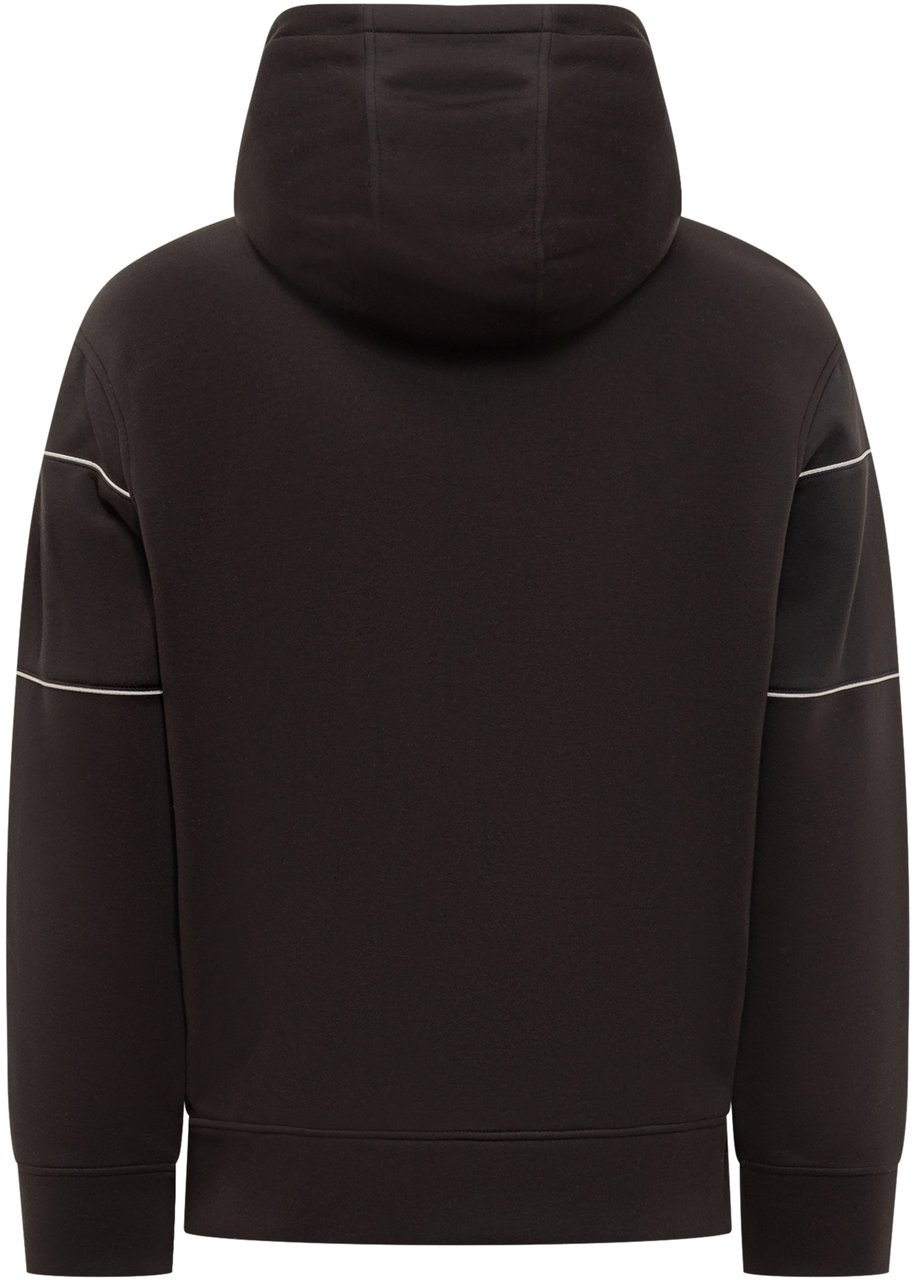 Emporio Armani Emporio Armani Felpa con Cappuccio e Logo Zwart