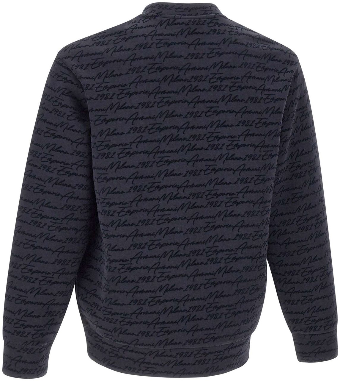 Emporio Armani Sweaters Blue Blauw