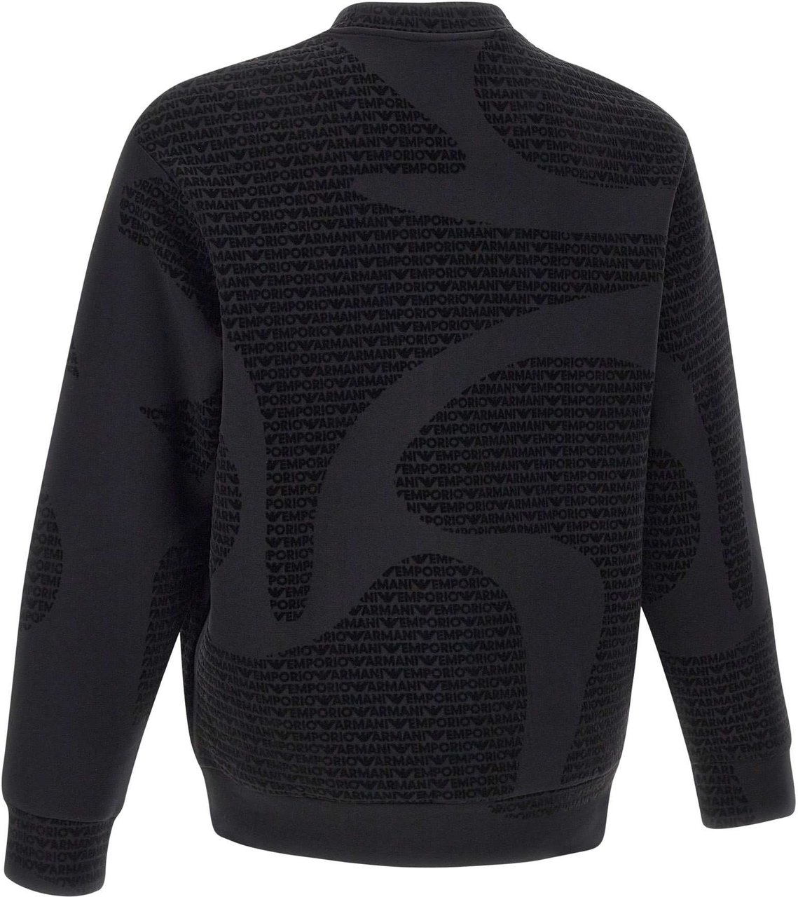 Emporio Armani Sweaters Black Zwart