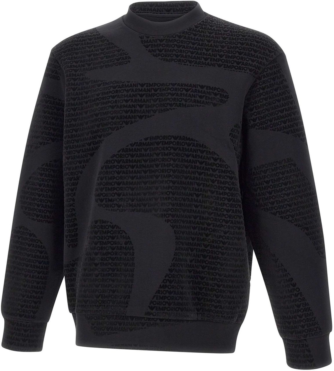 Emporio Armani Sweaters Black Zwart
