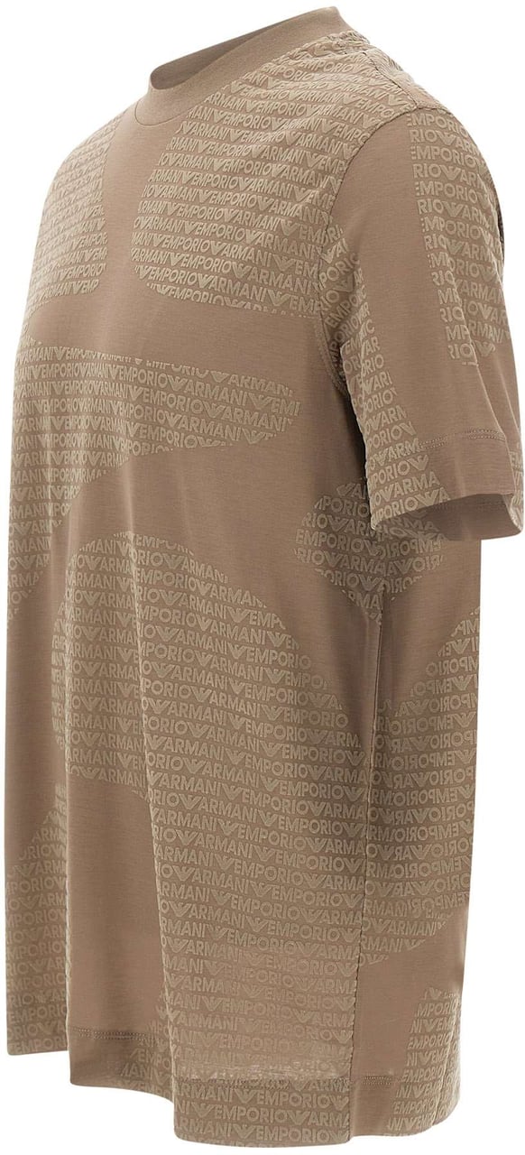 Emporio Armani T-Shirts And Polos Beige Beige