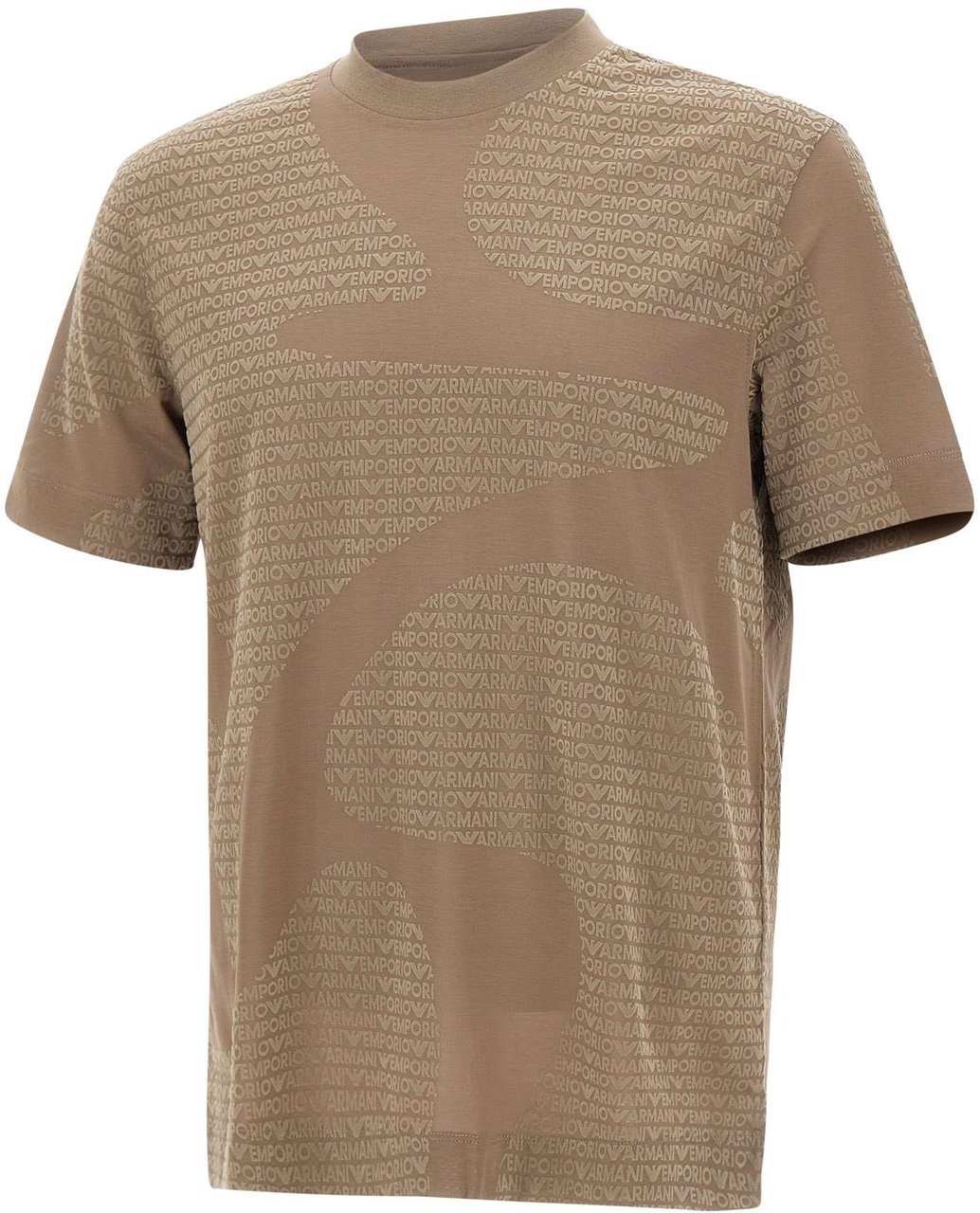 Emporio Armani T-Shirts And Polos Beige Beige