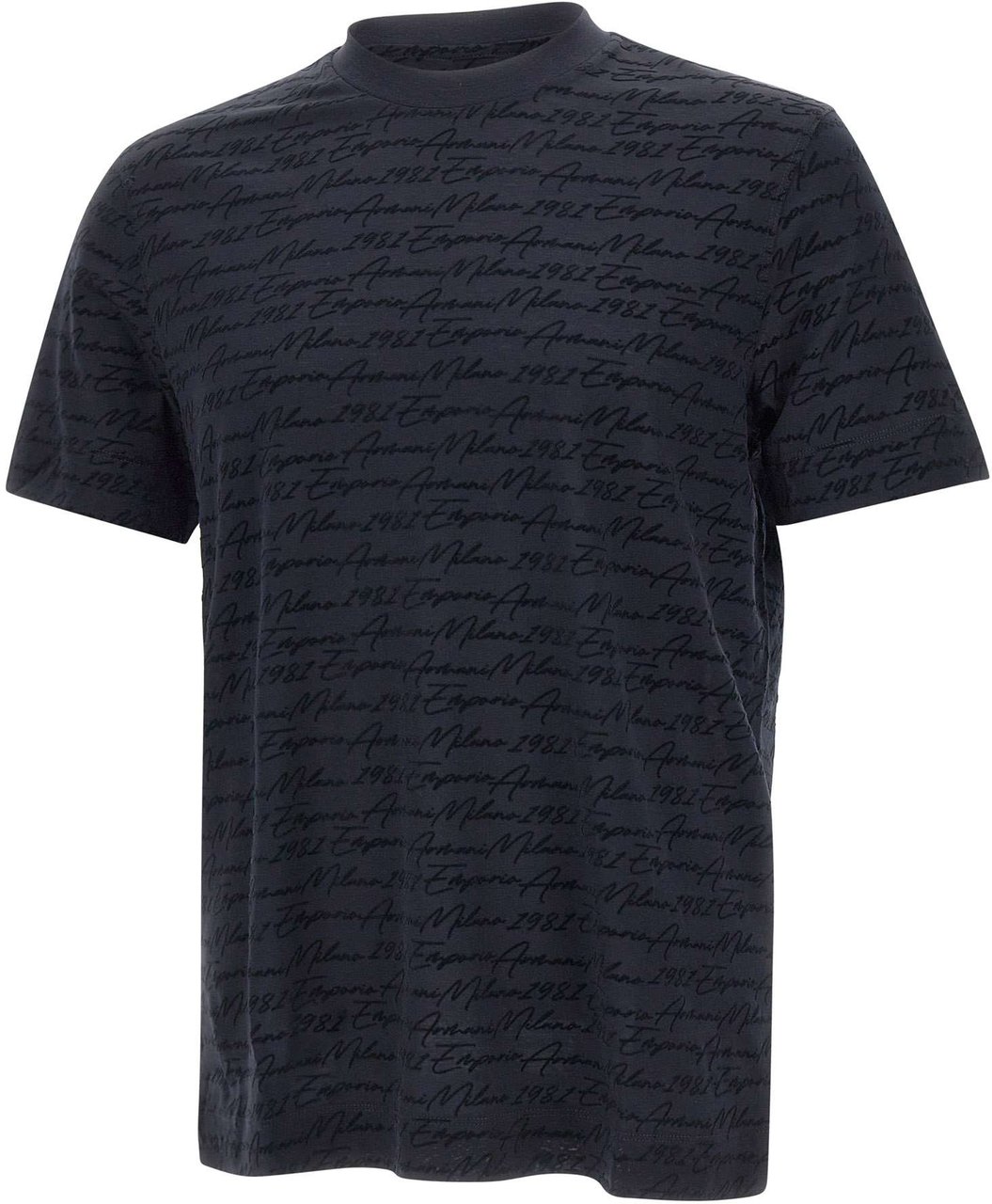 Emporio Armani T-Shirts And Polos Blue Blauw