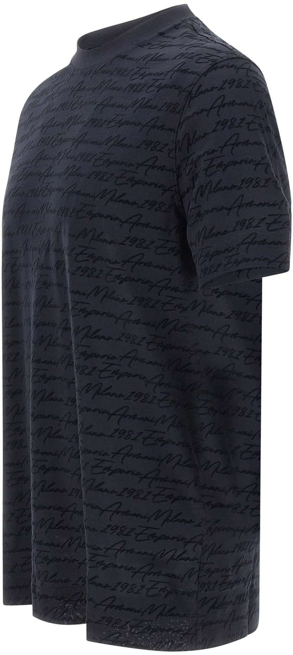 Emporio Armani T-Shirts And Polos Blue Blauw