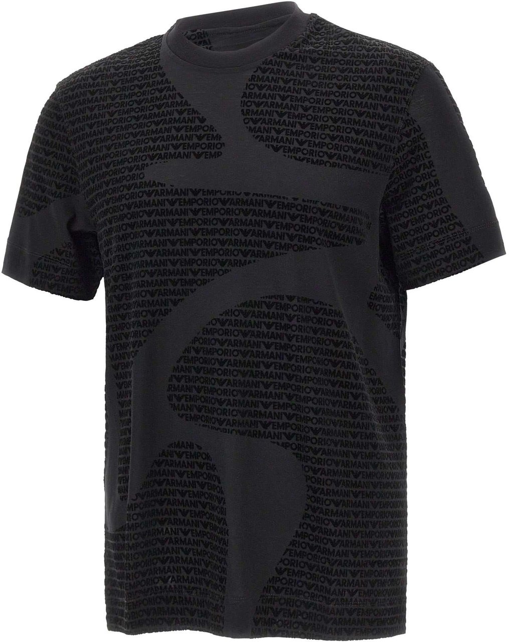 Emporio Armani T-Shirts And Polos Black Zwart