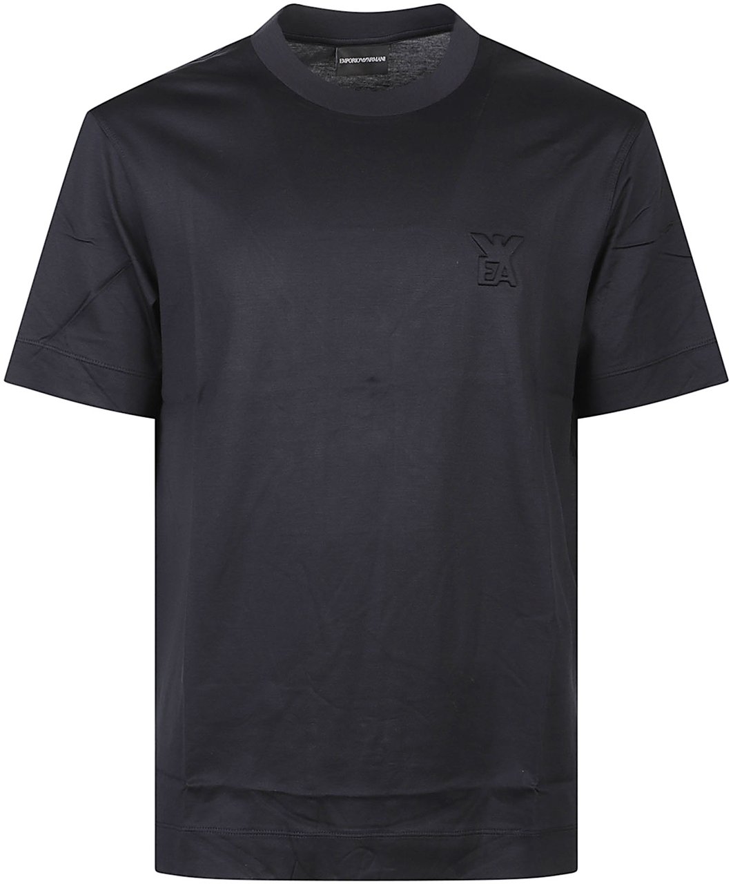 Emporio Armani Logo T-shirt Blue Blauw