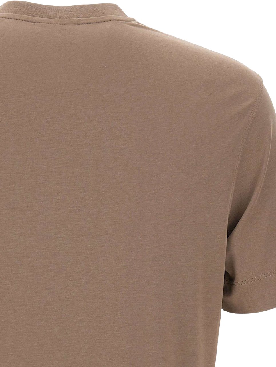 Emporio Armani T-Shirts And Polos Brown Bruin
