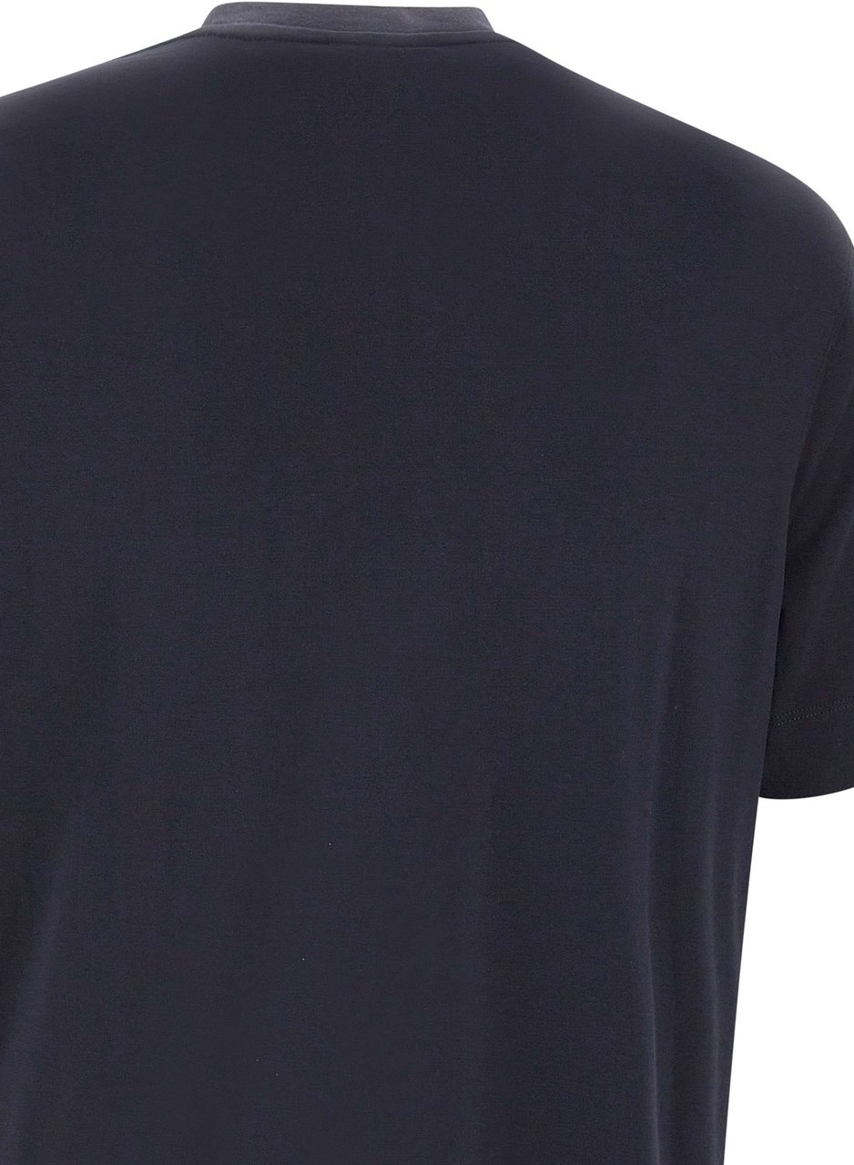Emporio Armani T-Shirts And Polos Blue Navy