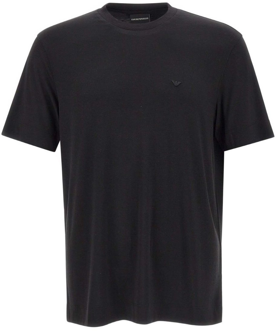 Emporio Armani T-Shirts And Polos Black Zwart