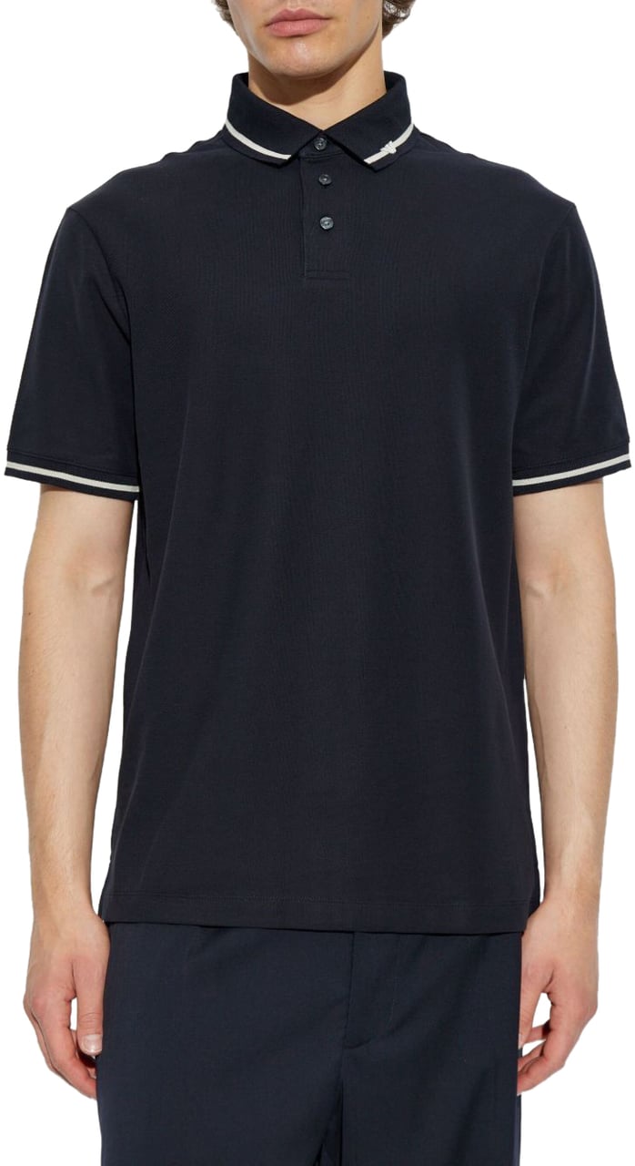 Emporio Armani T-Shirts And Polos Blue Blauw