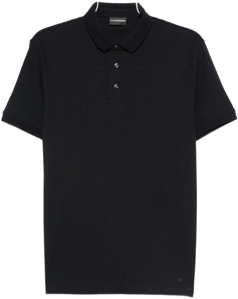 Emporio Armani T-Shirts And Polos Blue Blauw
