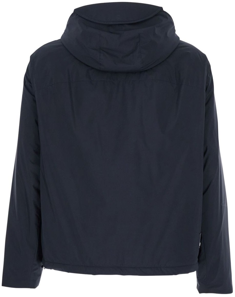 Emporio Armani Coats Blue Blauw
