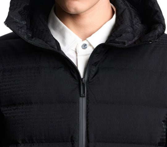 Emporio Armani Jackets Black Zwart