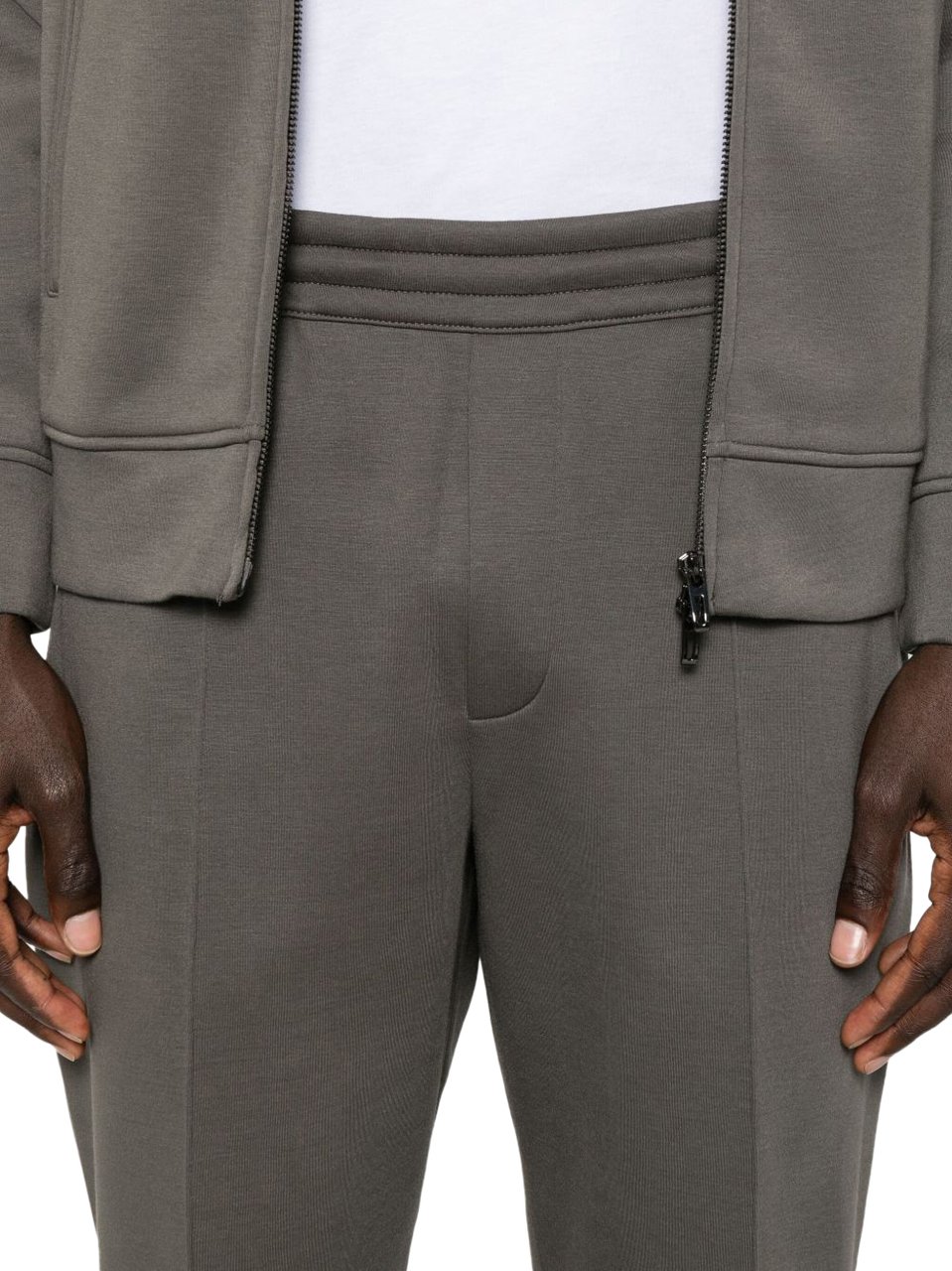 Emporio Armani Trousers Grey Grijs