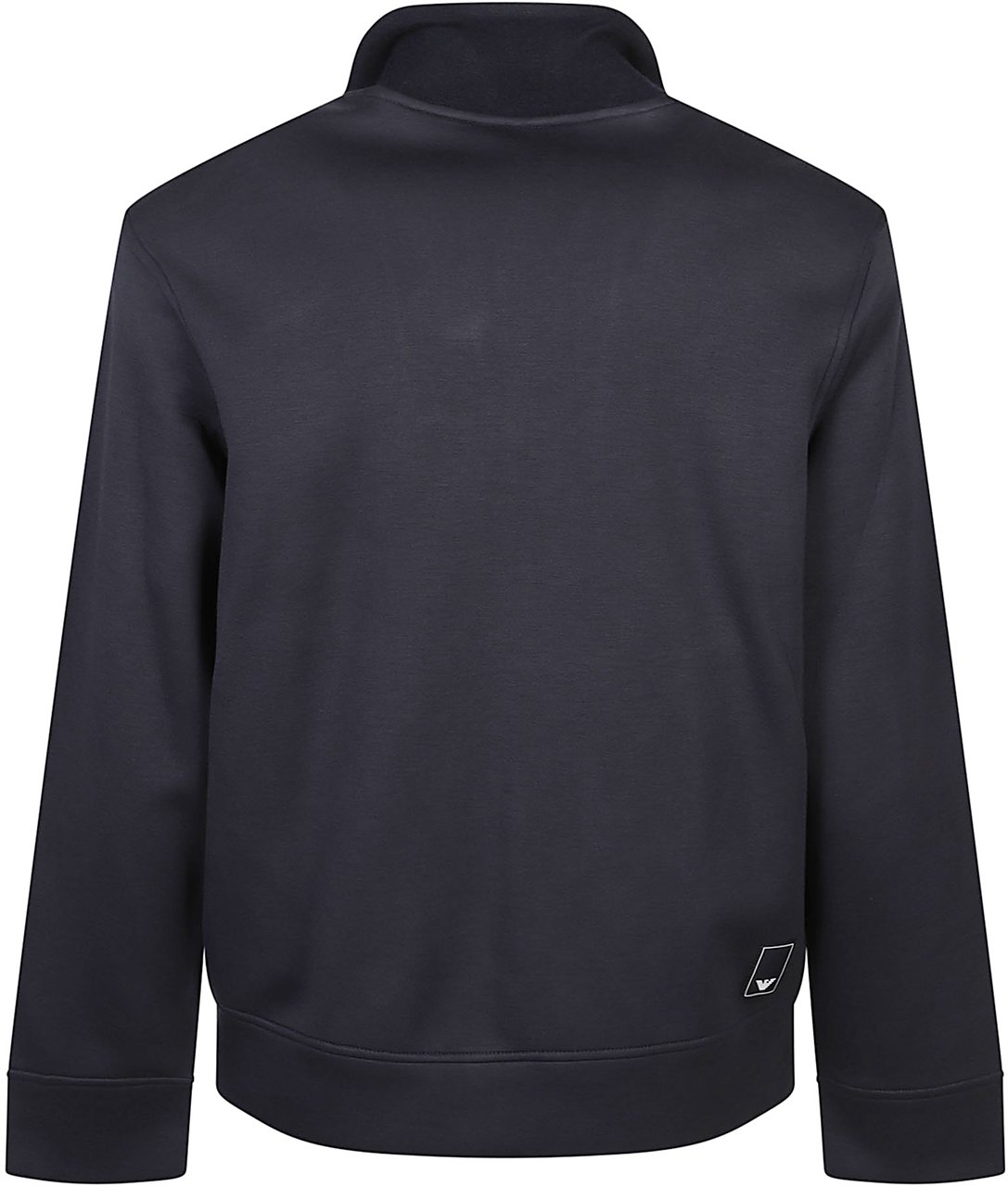 Emporio Armani Full Zip Sweatshirt Blue Blauw