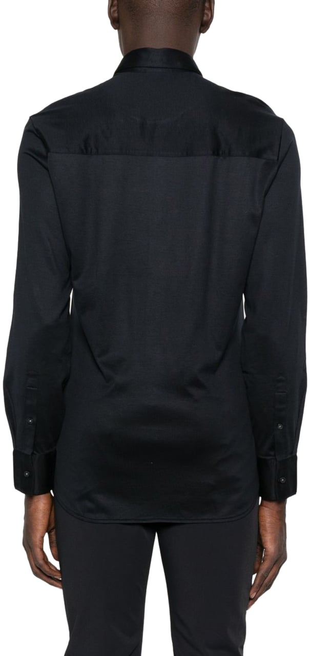 Emporio Armani Shirts Blue Blauw