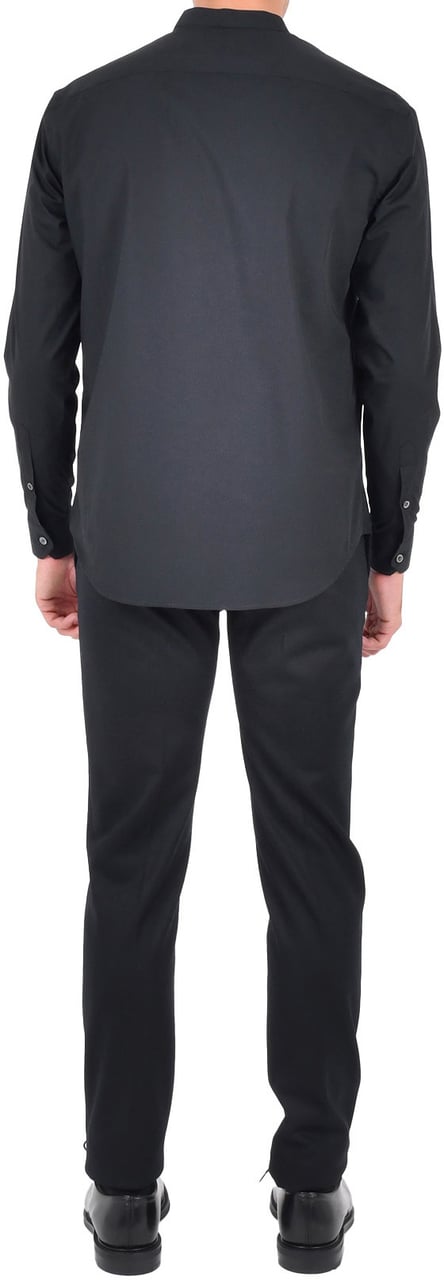 Emporio Armani Shirts Black Zwart