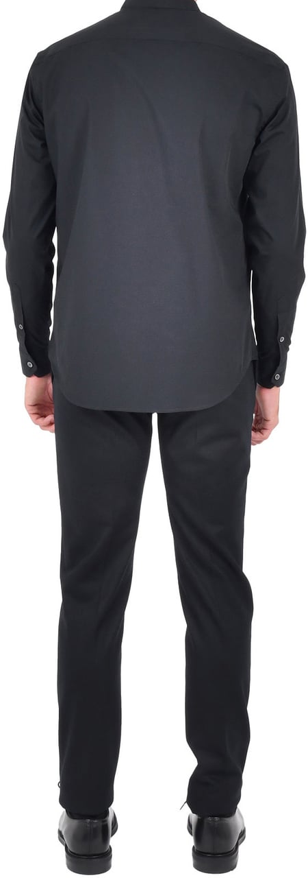 Emporio Armani Shirts Black Zwart