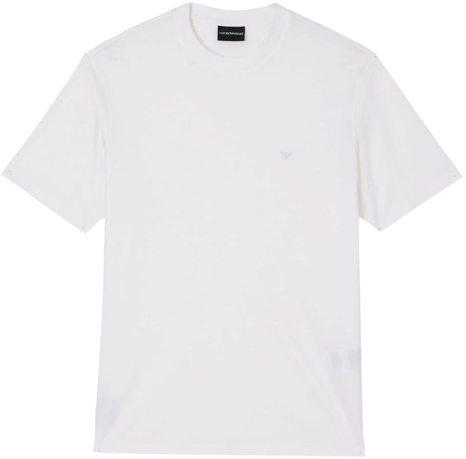 Emporio Armani T-Shirts And Polos White Wit